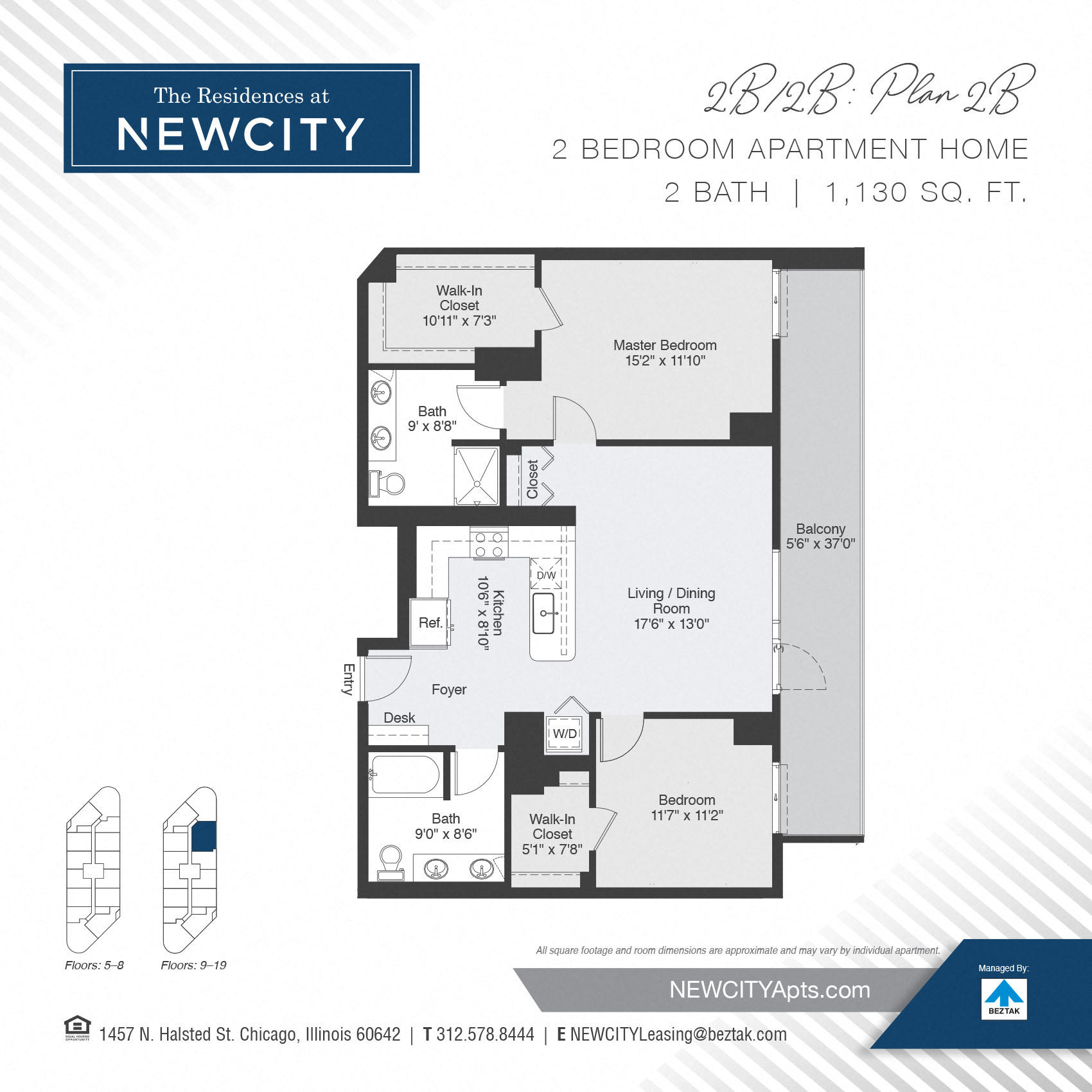 Plan 2B floor plan